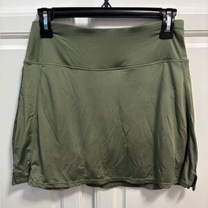 Oalka Green Olive Golf Tennis Sports Athletic Skort Women’s Size M